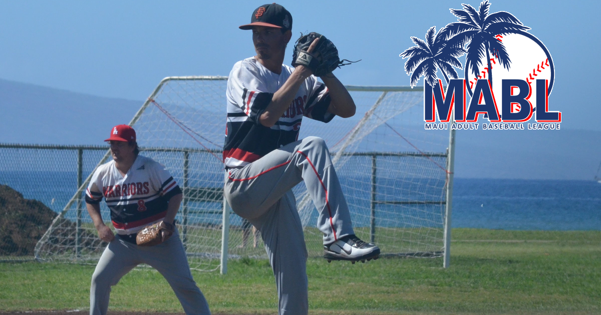 Spring 2021 halfway point Maui Adult Baseball League